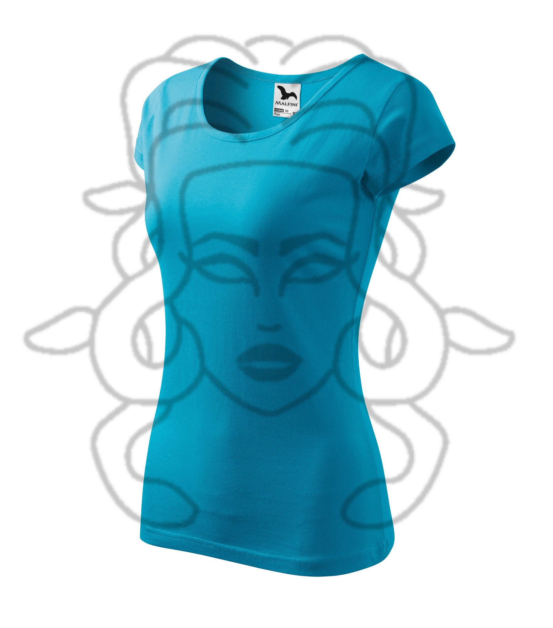 Pure triko - tyrkysová (44) - XS